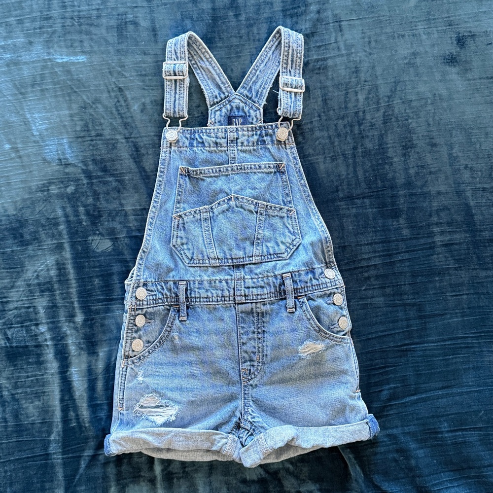 GAP Stylish Denim Short Overalls for Kids
